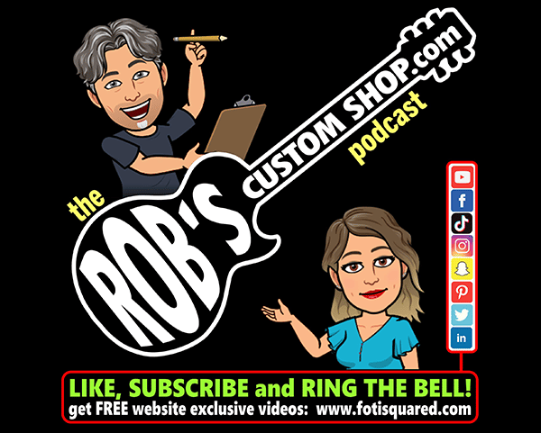 Rob's Custom Shop Podcast ROCKNPOD EXPO 2023